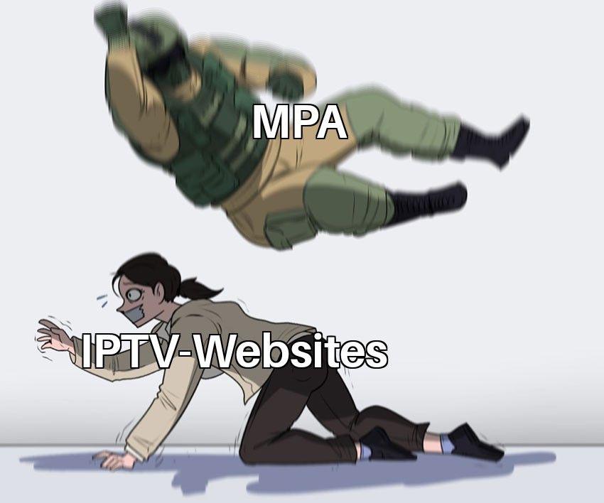 MPA: Takedowns von vielen weiteren IPTV-Domains