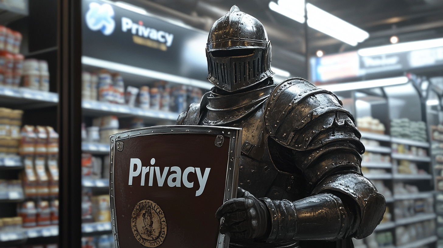 Privacy Coins wie Monero bieten erhöhte Anonymität. Hier symbolisiert durch eine mittelalterliche Wache.