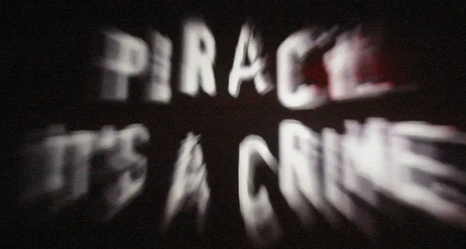 piracy it's a crime