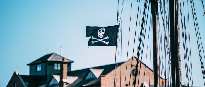 pirate, flag