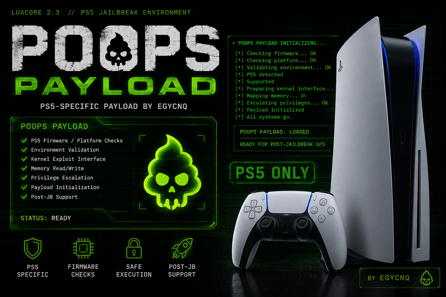 poops