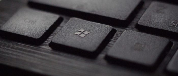 Windows Tastatur mit Logo