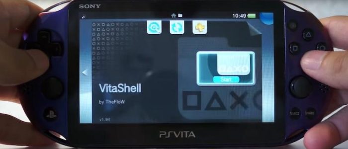 ps vita vitashell theflow