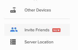 purevpn website invite friends