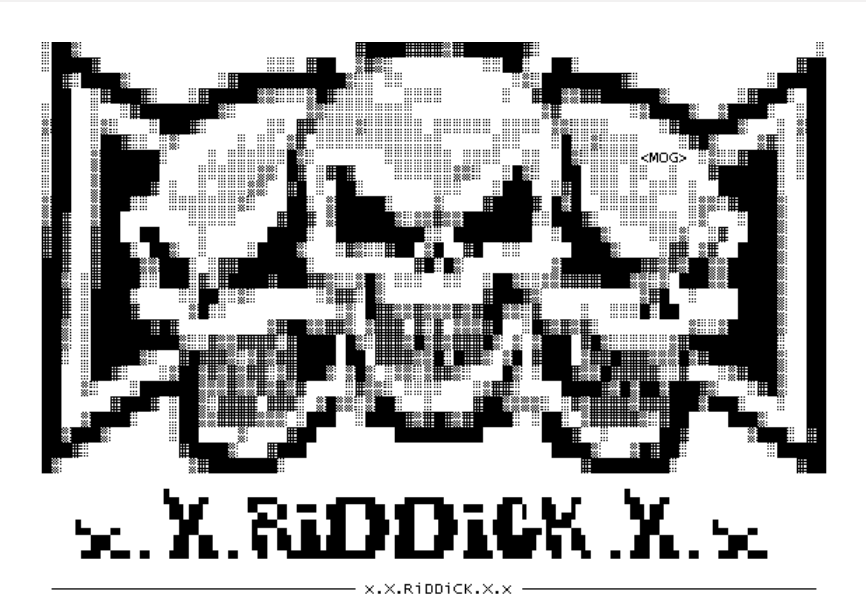 riddick, nfo, logo