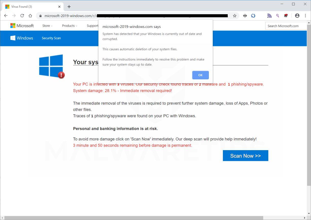 Scam: Falsche Virenwarnungen von Microsoft locken in die Kostenfalle