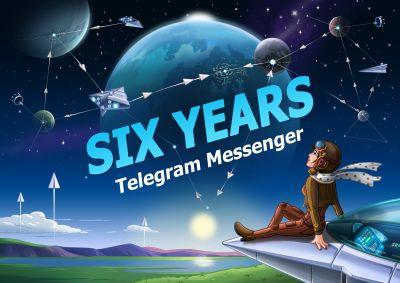 six years Telegram
