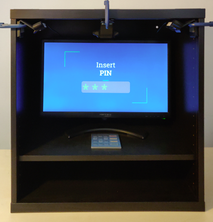 Hand Me Your PIN: Ableitung von Geldautomaten-PINs von Benutzern, die mit verdeckter Hand tippen.