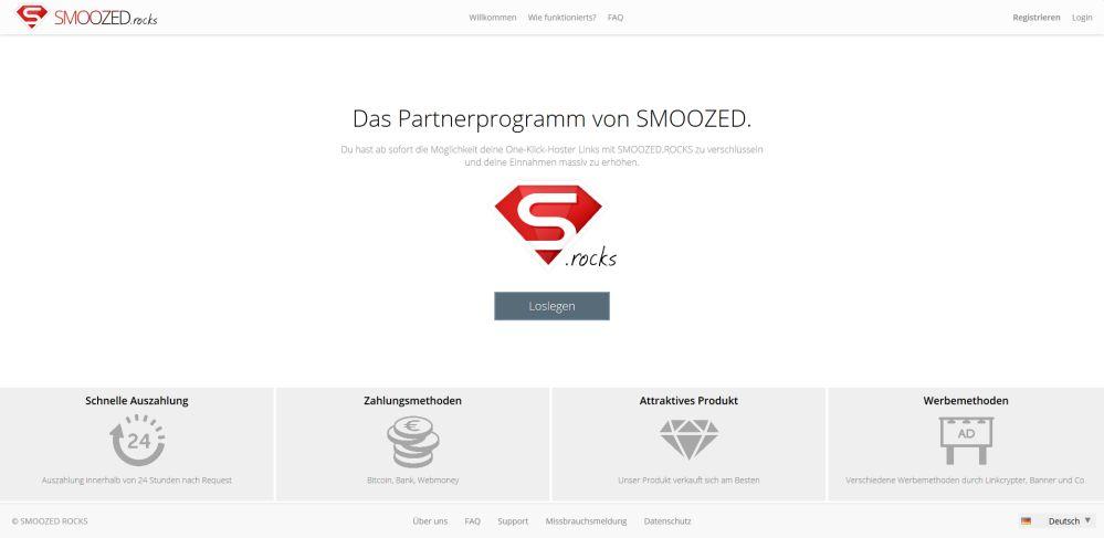 Smoozed.rocks: Smoozed reaktiviert Partnerprogramm