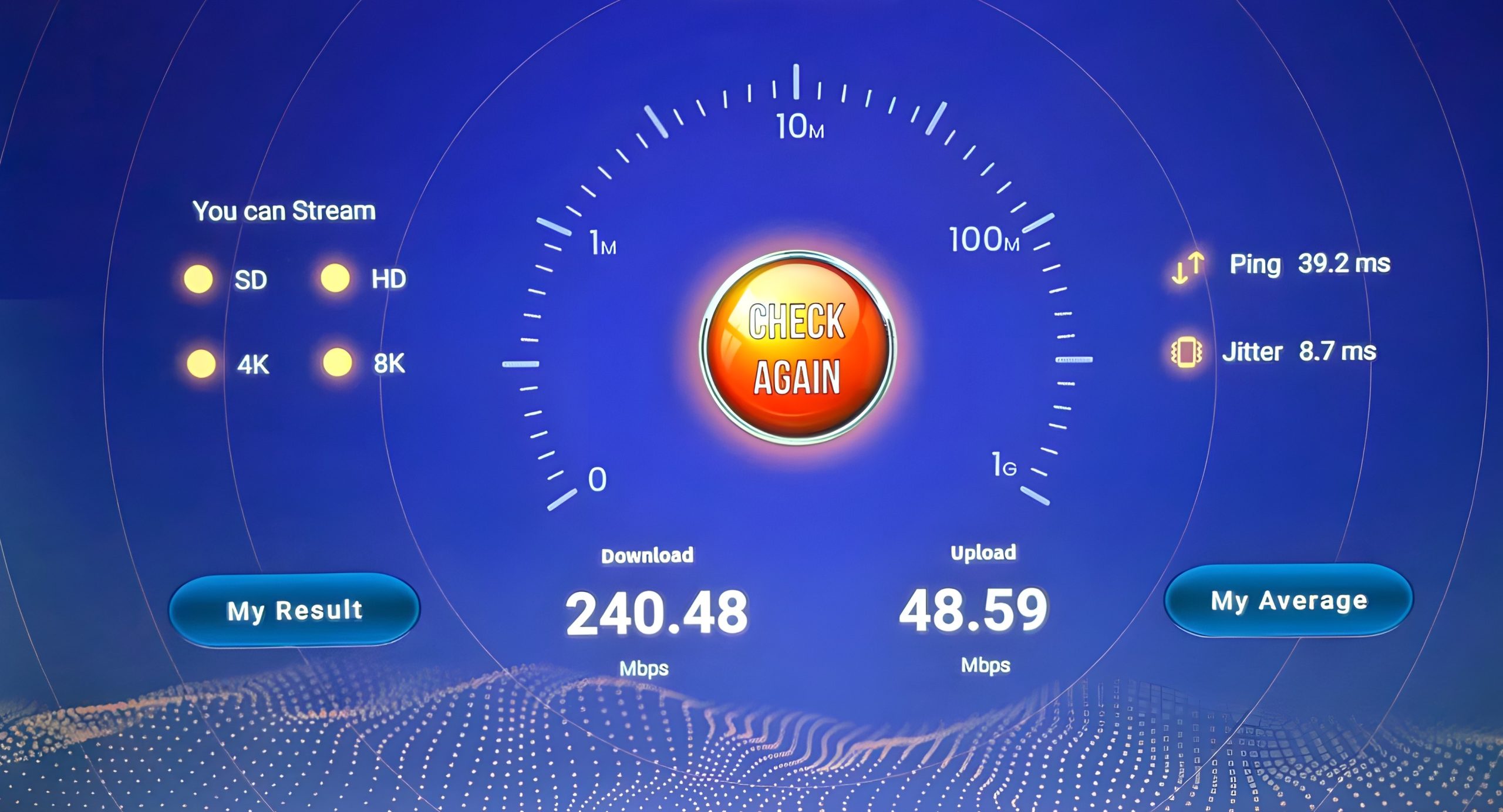 Speedtest für Smart-TVs