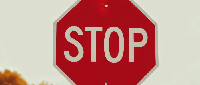 ein Stopschild