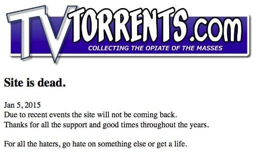 TVTorrents.com schließt nach Hardwareproblemen seine Tore