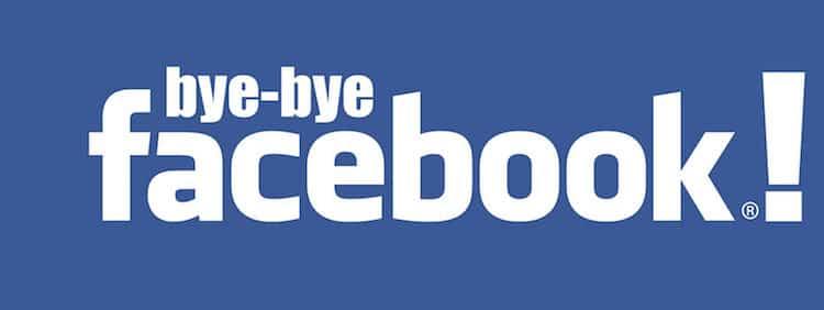 goodbye facebook!