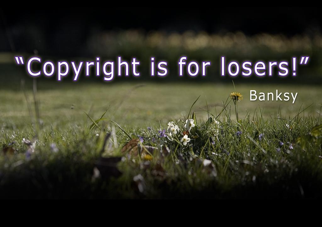 Elias Bizannes Copyright is for losers!