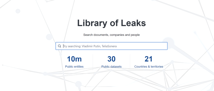 Whistleblowing und Recherche in der Library of Leaks