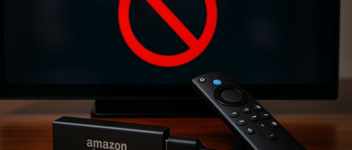 Sperren statt Streamen – Amazons Fire TV-Stick bekommt digitale Handschellen.
