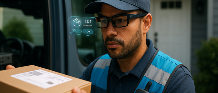 Amazons KI-Smart-Brille blendet Navigationsdaten direkt ins Sichtfeld ein – Effizienz trifft auf Datenschutzdebatte.