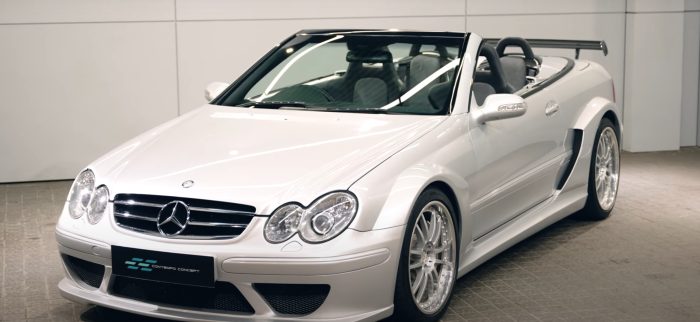 Mercedes-Benz CLK DTM AMG Cabriolet in weiß