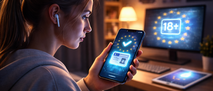Per App zum Altersnachweis: Die EU-Mini-Wallet soll entscheiden, wer Zugang zu Online-Inhalten erhält.