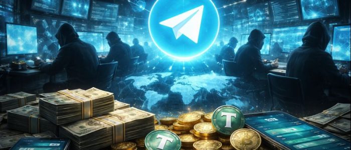Telegram hat sich zur zentralen Infrastruktur für großvolumige illegale Krypto-Transaktionen entwickelt.