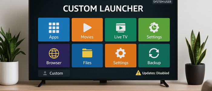 Temporäre System-Rechte, permanente Folgen — das Fire TV nach dem Exploit.