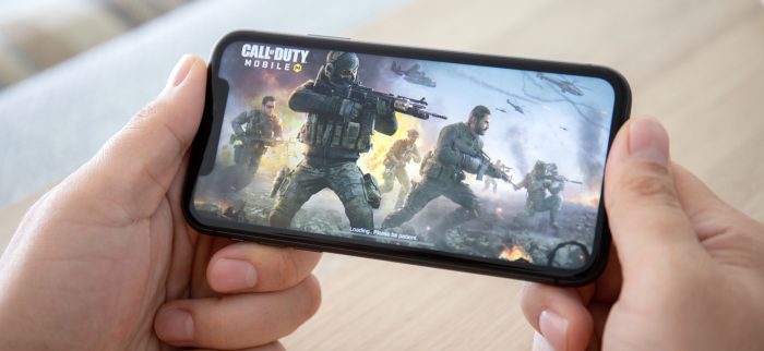 Das von Activision veröffentlichte Call of Duty auf dem iPhone
