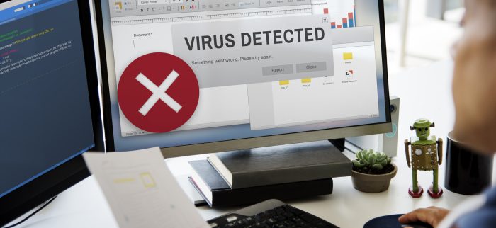 Support-Scam: Pop-up-Fenster zeigt Virusalarm