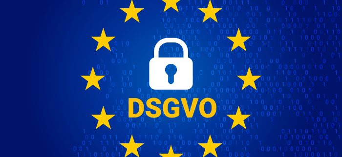 DSGVO-Logo der EU-Datenschutz-Grundverordnung