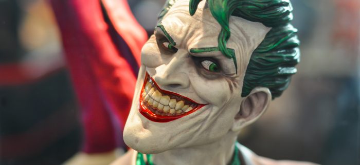 Eine Figur des Jokers