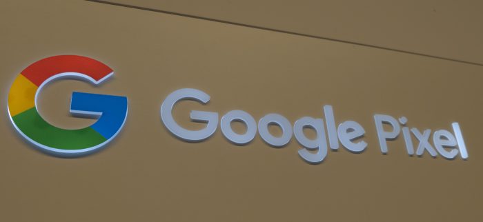 Das Logo des Google-Pixel