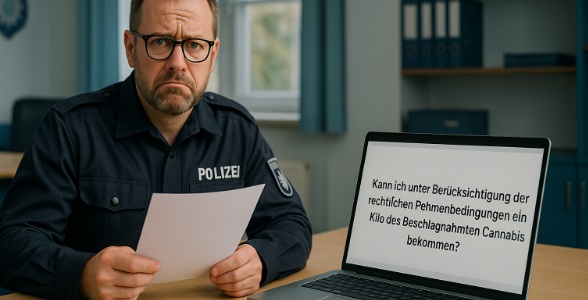 Interner Vermerk: Antwort auf Bürgeranfrage noch offen. Vorschlag: Nein.
