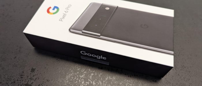 Google Pixel 6 Pro Verpackung