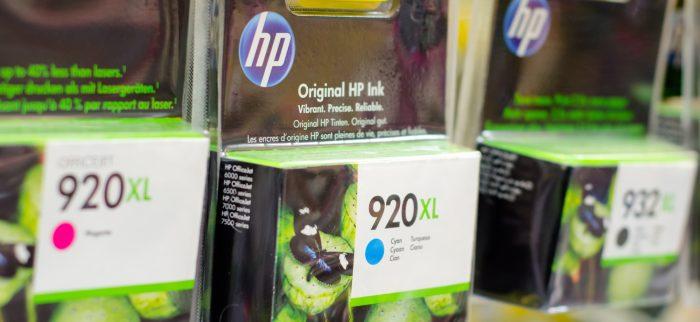 HP-Druckerpatronen, die auch mit dynamischer Sicherheit noch funktionieren
