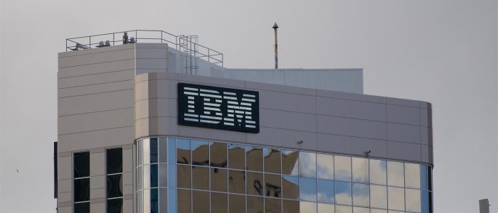 Firmengebäude von IBM, dem Arbeitgeber von Laurance Dine