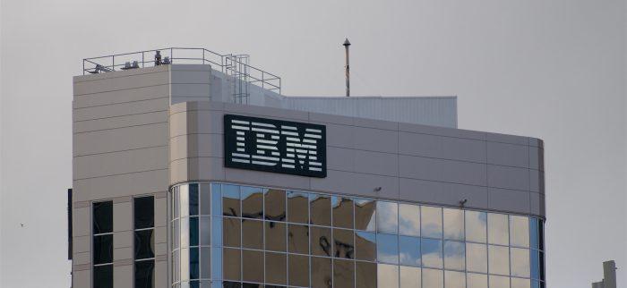 Firmengebäude von IBM, dem Arbeitgeber von Laurance Dine