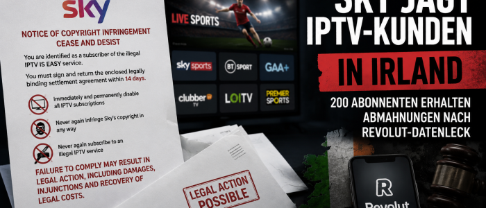 IPTV-Kunden, Sky Ireland