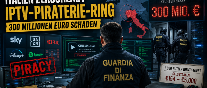 IPTV-Piraterie-Ring, Italien