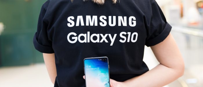 Das Samsung Galaxy S10, ein Smartphone mit Mali-GPU