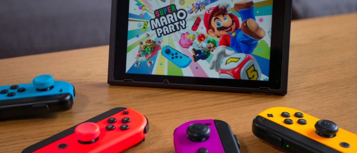 Nintendo Switch mit Super Mario Party