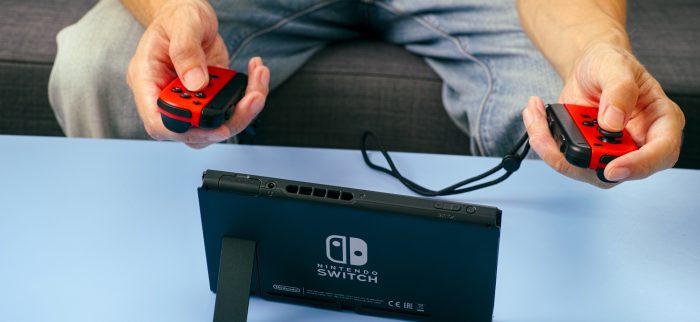 Die Nintendo Switch im Einsatz