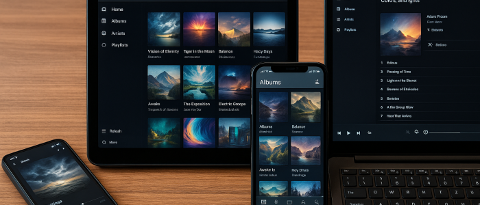 Player für selbst gehostete Musikserver