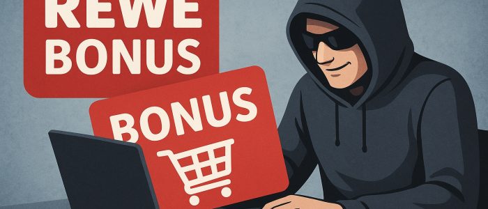 REWE Bonus, ein Cyberkrimineller geht für lau einkaufen!