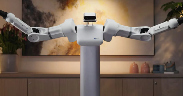 Der KI-betriebene humanoide Roboter S1 von Astribot kann bei der Hausarbeit helfen