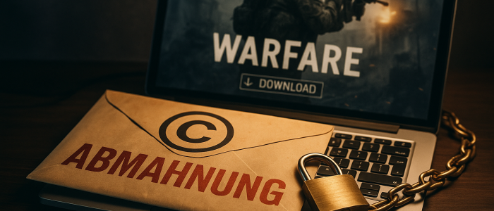 Copyright-Keule in Aktion: Mit Warfare rollt die nächste Abmahnwelle durchs Land.