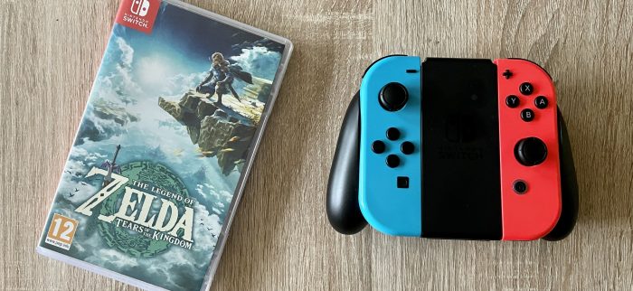 Ein Switch-Controller und das neue Zelda TotK