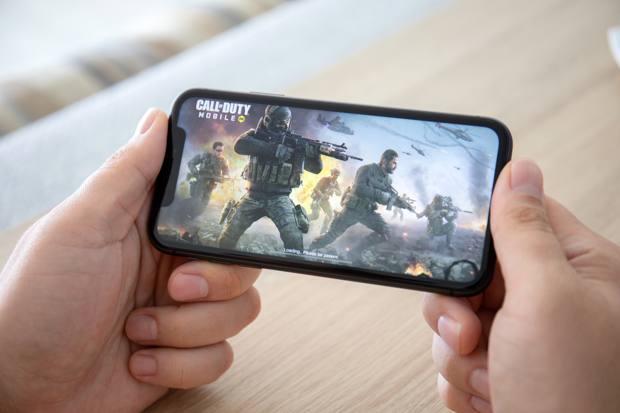 Das von Activision veröffentlichte Call of Duty auf dem iPhone