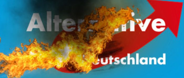 AfD in Flammen