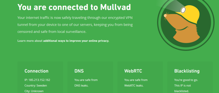 Am I connected to Mulvad?