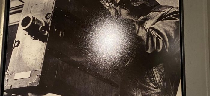 Andy Warhol, Foto aufgenommen im Filmmuseum Düsseldorf