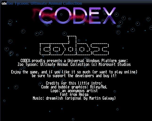 codex, uwp
